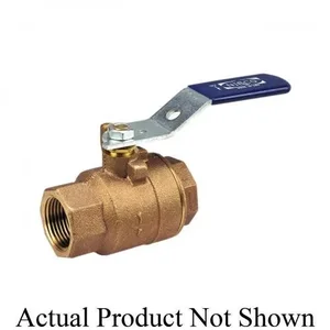 NIBCO NL95W35 Ball Valve, 2 Piece, 3/8 Inch Valve Size, FNPT End Style, Bronze Body | BZ6XHQ