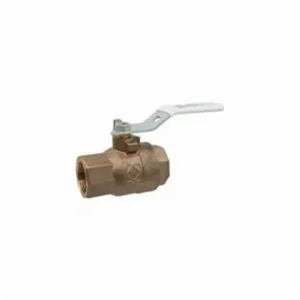 NIBCO NL952X4 Ball Valve, 2 Piece, 1/4 Inch Valve Size, Thread End Style, Silicon Bronze Body | BZ6KZV