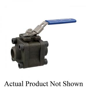 NIBCO NL9701B Ball Valve, 3 Piece, 1-1/4 Inch Valve Size, Butt Welded End Style, Carbon Steel Body | CB6TKN