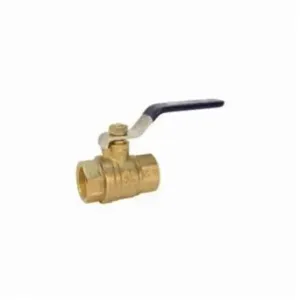 NIBCO NL998H4 Ball Valve, 2 Piece, 1/4 Inch Valve Size, FNPT End Style, Brass Body | CA8XXD