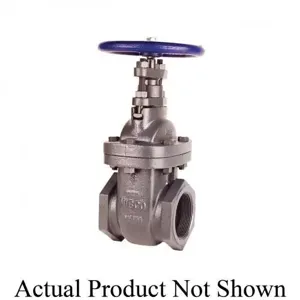 NIBCO NLACS0D Gate Valve With Square Operating Nut, 2 Inch Valve Size, Threaded, Cast Iron Body | CA2GVR