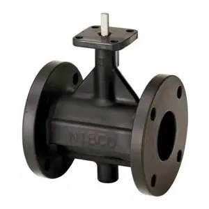 NIBCO NLFR50F Raised Face Butterfly Valve, 3 Inch Valve Size, Flanged End Style, Ductile Iron | CB3GED