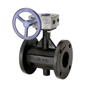 NIBCO NLFR55K Raised Face Butterfly Valve, 6 Inch Valve Size, Flanged End Style, Ductile Iron | CB3GEV