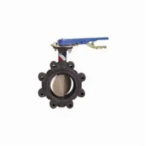 NIBCO NLG110L Lug Style Butterfly Valve, 8 Inch Valve Size, Ductile Iron | CC8NVD