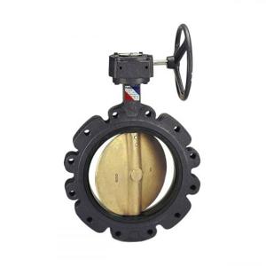 NIBCO NLGL65W Lug Style Butterfly Valve, 20 Inch Valve Size, Ductile Iron | CA2EKA