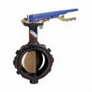 NIBCO NLH110K Wafer Style Butterfly Valve, 6 Inch Valve Size, Ductile Iron | CB8QHQ
