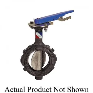 NIBCO NLH182N Wafer Style Actuated Butterfly Valve, 12 Inch Valve Size, Ductile Iron | BZ3KDU