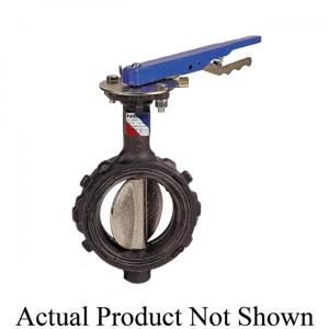 NIBCO NLH24PF Wafer Style Actuated Butterfly Valve, 3 Inch Valve Size, Ductile Iron | BZ2BHH