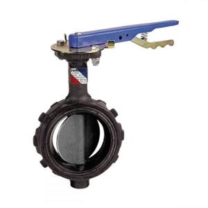 NIBCO NLH243D Wafer Style Butterfly Valve, 2 Inch Valve Size, Ductile Iron | CA3PCF