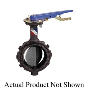 NIBCO NLH940J Wafer Style Butterfly Valve, 5 Inch Valve Size, Ductile Iron | CA6QHR