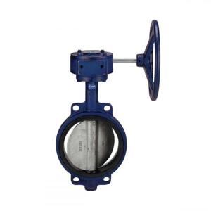 NIBCO NLJ130N Wafer Style International Butterfly Valve, 12 Inch Valve Size, Cast Iron | CA6QKG