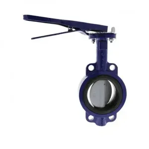 NIBCO NLJ393M Wafer Style Butterfly Valve, 10 Inch Valve Size, 125 lb, Cast Iron | CA2BTL