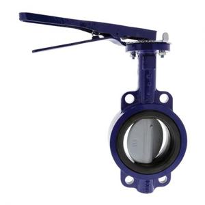NIBCO NLJ383H Wafer Style Butterfly Valve, 4 Inch Valve Size, 125 lb, Cast Iron | CB3NLQ