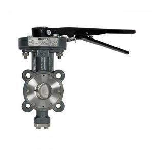 NIBCO NLL000U Dual offset Butterfly Valve With ISO Actuation Mounting, 16 Inch Valve Size, Carbon Steel | BZ4KVK