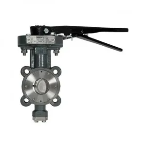 NIBCO NLL200U Dual offset Butterfly Valve With ISO Actuation Mounting, 16 Inch Valve Size, Carbon Steel | CB2WFM