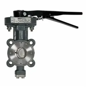 NIBCO NLL105M Dual offset Butterfly Valve, 10 Inch Valve Size, Carbon Steel Body | BZ4KWL