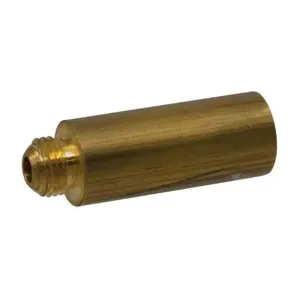 NIBCO NMB2025 Port Extension, 1/4 Inch Size, 3/8-24 UNF, Brass | BR3MMF