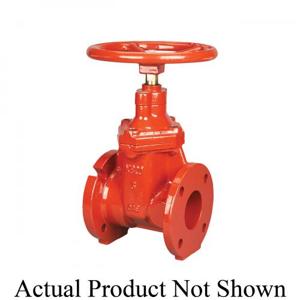 NIBCO NSAC10K Gate Valve, 6 Inch Valve Size, Flanged, Ductile Iron Body | CC4RZG