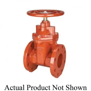 NIBCO NSAC05K Gate Valve, 6 Inch Valve Size, Flanged, Ductile Iron Body | CC4RYF