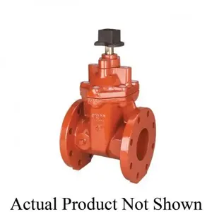 NIBCO NSAC07K Gate Valve, 6 Inch Valve Size, Flanged, Ductile Iron Body | CC4RYX