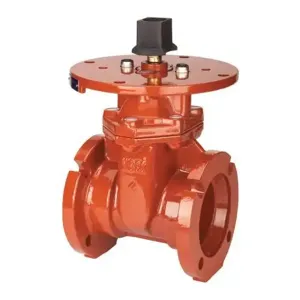 NIBCO NHL031H Gate Valve, 4 in, Mechanical Joint, 300 psi CWP, Ductile Iron Body | BZ6YFD