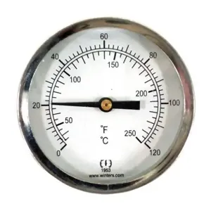 NIBCO PX10296 Strap-On Thermometer, 32 to 250 Deg. F | BR4BRH