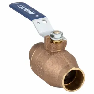 NIBCO S58570 1-1/2 Bronze Ball Valve Solder 1-1/2 In | AD4CTB 41E347