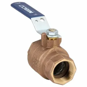 NIBCO T58570 1-1/2 Bronze Ball Valve Inline Fnpt 1-1/2 In | AD4CTK 41E355