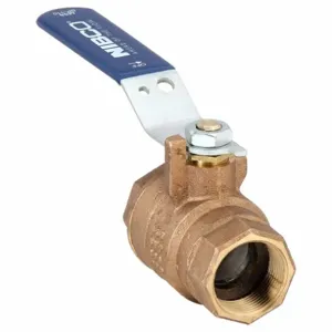 NIBCO T58570 1-1/4 Bronze Ball Valve Inline Fnpt 1-1/4 In | AD4CTJ 41E354