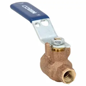 NIBCO T58570 1/4 Bronze Ball Valve Inline Fnpt 1/4 In | AD4CTD 41E349