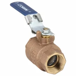 NIBCO T58570LL 1 Bronze Ball Valve Inline Fnpt 1 In | AD4CTX 41E366