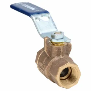 NIBCO T58570UL 1/2 Bronze Ball Valve Inline Fnpt 1/2 In | AD4CTM 41E357