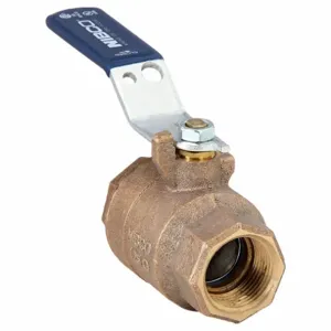 NIBCO T58570UL 1 Bronze Ball Valve Inline Fnpt 1 In | AD4CTP 41E359