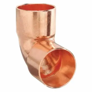 NIBCO U607 11/2 Elbow 90 Close Rough Wrot Copper | AE4YKL 5P056