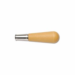 NICHOLSON 21471N Handle Woodw/Metal Ferru, Contoured, Wood, Push-On, 5 3/4 Inch Overall Length | CT4CDP 24H274