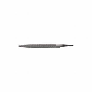 NICHOLSON 36521N Needle File, Double-Cut, Single Edge Cut, Smooth Cut, 6 Inch Length Without Tang | CT4CDZ 24H193