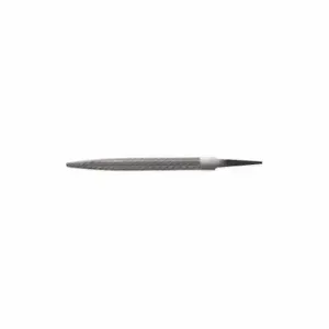 NICHOLSON 36527N Needle File, Double-Cut, Single Edge Cut, Smooth Cut, 6 Inch Length Without Tang | CT4CDY 24H194