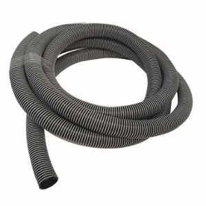 NILFISK 4072400233 Vacuum Hose, 1 1/2 Inch Hose Dia, 15 ft Hose Length, Carbon, Black, Gray | CT4CMZ 391X38