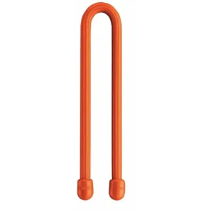 NITE IZE GT6-2PK-31 6 Inch L Gear Tie, Orange 2 Pk | CD2KNN 18G612