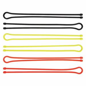 NITE IZE GTPP32-A1-R8 Gear Tie, 32 Inch Length, Black/Bright Orange/Neon Yellow | CT4CQR 60HX05