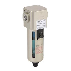 NITRA AC-224-N Pneumatic Filter, Coalescing, 1/4 Inch Female Npt Inlet, 1/4 Inch Female Npt Outlet | CV7LWZ