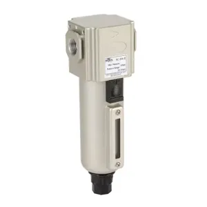 NITRA AC-334-D Pneumatic Filter, Coalescing, 3/8 Inch Female Npt Inlet, 3/8 Inch Female Npt Outlet | CV7LXK