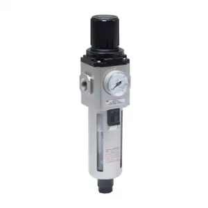 NITRA AFR2-3332 Pneumatic Filter-Regulator, 3/8 Inch Female Npt Inlet, 3/8 Inch Female Npt Outlet | CV7XFX