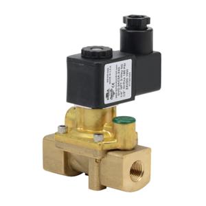 NITRA DVD-2AC2A-24D Solenoid Valve, 2-Way, 2-Position, N.C., Brass Body, 1/4 Inch Female Npt Inlet | CV8EQY