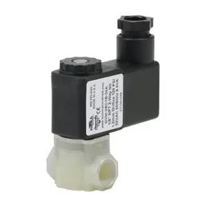 NITRA DVM-2BC1B-24A Solenoid Valve, 2-Way, 2-Position, N.C., Glass-Filled Nylon Body | CV8ERW