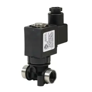 NITRA DVP-2DC2E-24A Solenoid Valve, 2-Way, 2-Position, N.C., Glass-Filled Nylon Body | CV8ETW