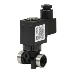 NITRA DVP-2DC3F-120A Solenoid Valve, 2-Way, 2-Position, N.C., Glass-Filled Nylon Body | CV8ETY