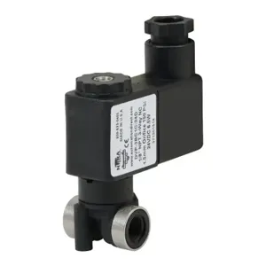 NITRA DVP-3BC1C-24D Solenoid Valve, 3-Way, 2-Position, N.C., Glass-Filled Nylon Body | CV8EUD