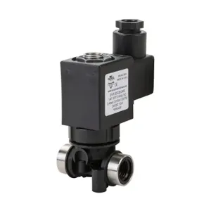 NITRA DVP-3DC2E-24D Solenoid Valve, 3-Way, 2-Position, N.C., Glass-Filled Nylon Body | CV8EUN