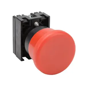 NITRA ECP3135 Pneumatic Pushbutton, IP65, 22mm, Momentary, Operator Only, Plastic Base, Plastic Bezel | CV7WFY